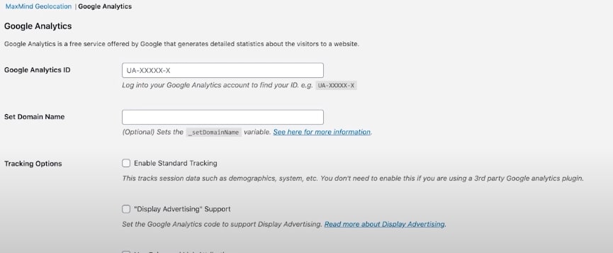 GA4 Woocommerce settings